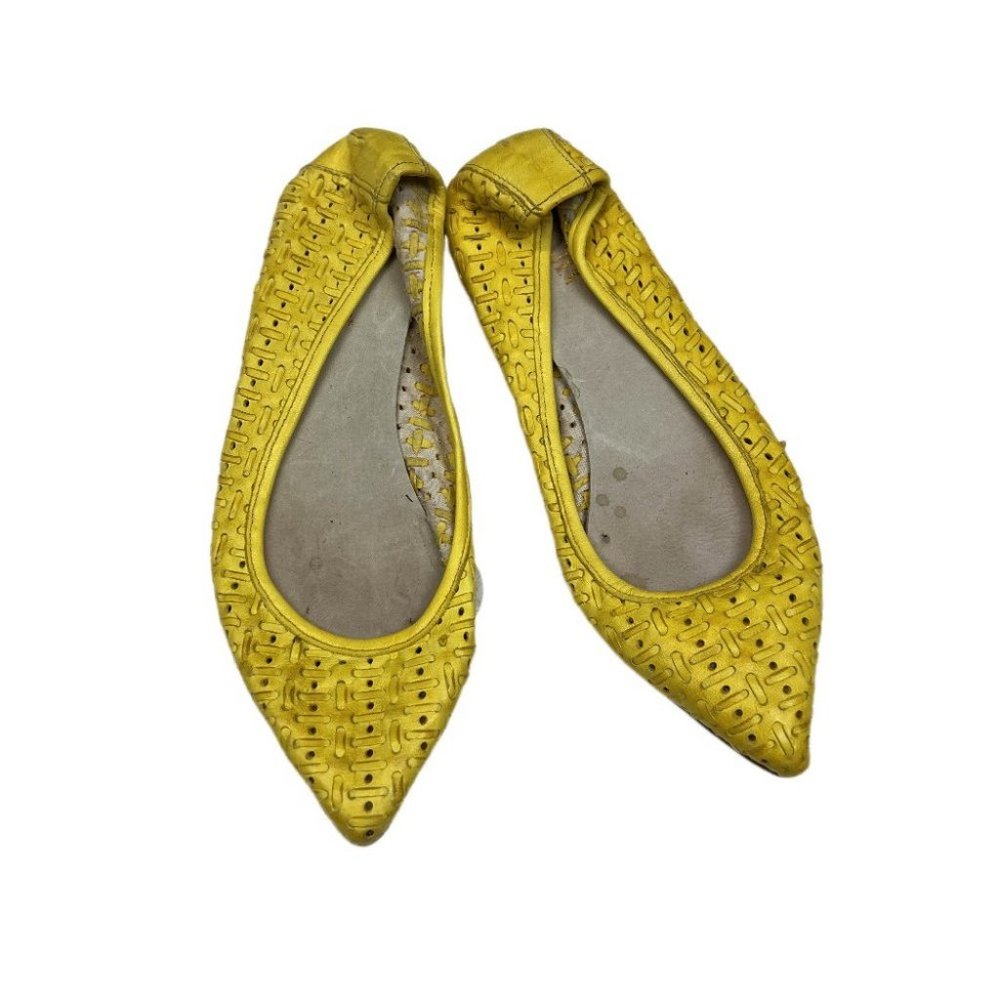 PIRANHA ITALIA Woven Pointed Flats (Size 6.5)